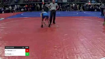 86 lbs Consi Of 8 #2 - Khamari Tillman, Doomsday Wrestling Club vs Damian Frank, Hillsboro