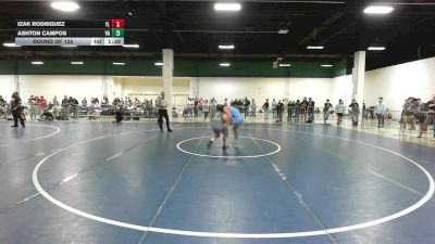 132 lbs Round Of 128 - Izak Rodriguez, FL vs Ashton Campos, VA