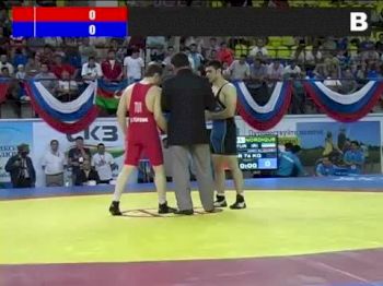 74 KG 2012 WORLD CUP GRECO (IRI) P. HADIALIZADEH VS. (TUR) S. TUFENK