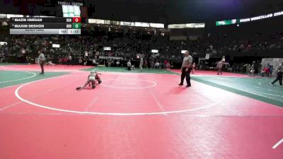 68 lbs Semifinal - Mazin Hmidan, DONA vs Maxim DeShon, NBHA