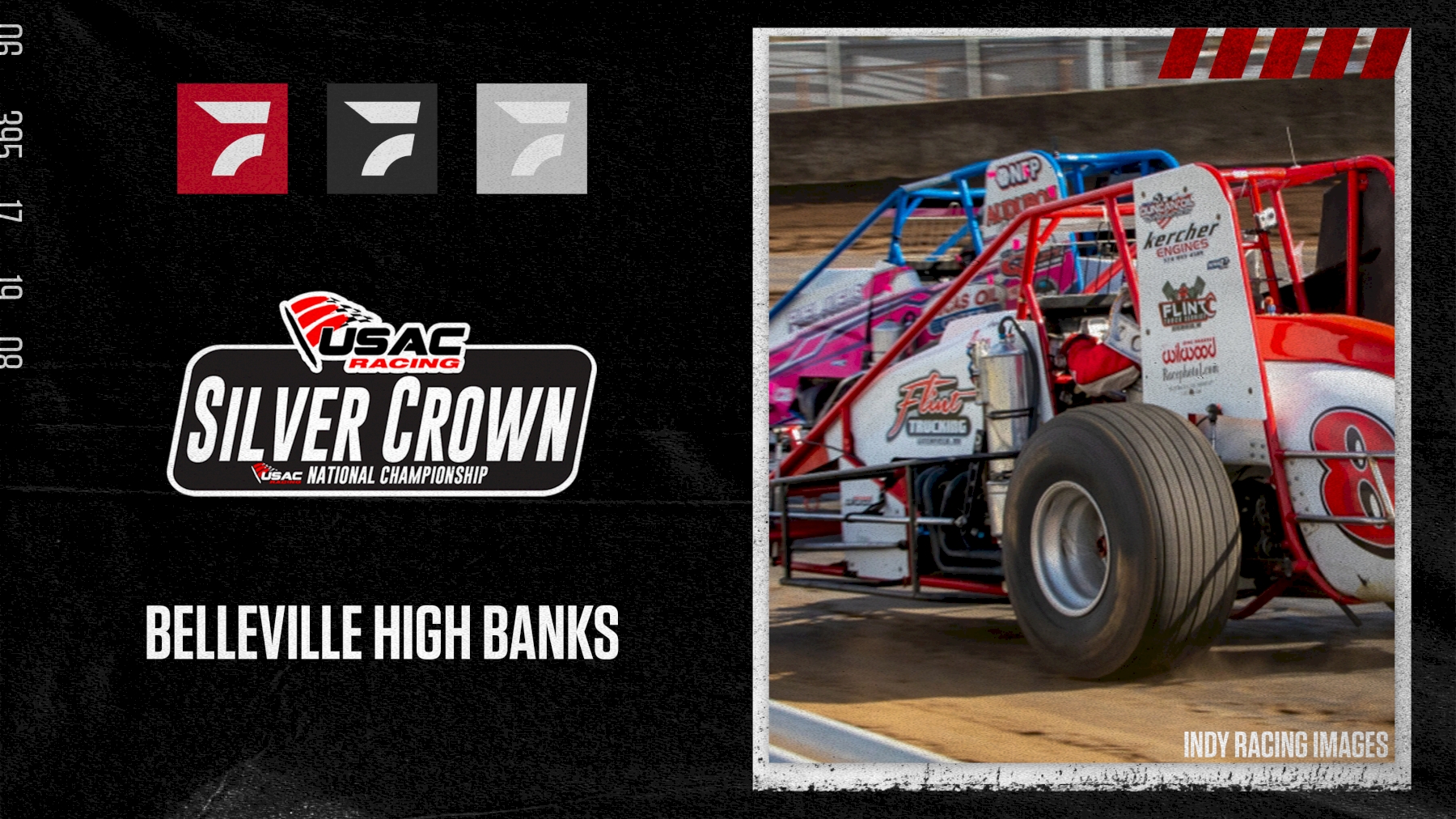 2023 USAC Midgets Silver Crown at Belleville High Banks Racing Event