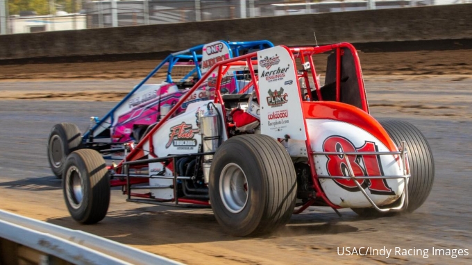 Usac Racing Falg A Flying Field Of 30 Is Set For Belleville's USAC Silver Crown Return ...