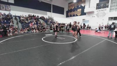 140 lbs Quarterfinal - Molly Weiss, Phase3 Lab School Wrestling vs Bryleigh Delis, Threshold Wrestling Club