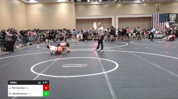 130 lbs Round Of 64 - Jacob Fernandez, Silverback WC vs Gavin Woodmancy, St Charles East HS