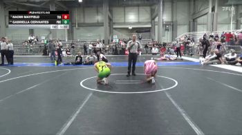 125 lbs Cons. Round 3 - Gabriella Cervantes, Pratt Wrestling Club vs Naomi Mayfield, Trailblazer