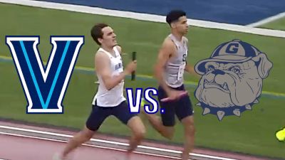 Villanova & Georgetown BATTLE In BIG EAST Men's 4x800m