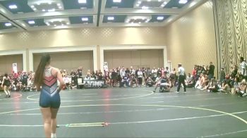 116 lbs Consi Of 32 #1 - Amy Carlson, Clackamas WC vs Isabella Duran, Gold Rush Wr Acd