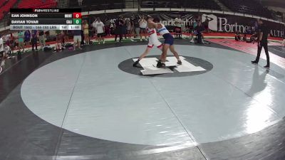 144-150 lbs Champ. Round 5 - Ean Johnson, Montana vs Davian Tovar, California
