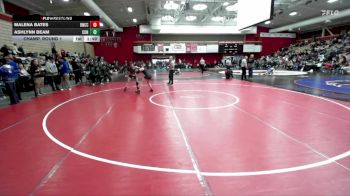 115 lbs Champ. Round 1 - Ashlynn Beam, Concord vs Malena Bates, Del Norte (Cresent City)