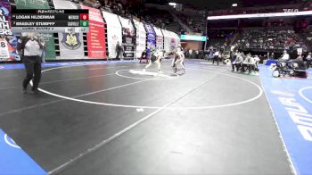120 Class 2 lbs Cons. Round 3 - Logan Hilderman, Mexico vs Bradley Stumpff, Cassville