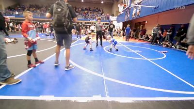 40 lbs Consi Of 4 - Baylor Bay, Sperry Wrestling Club vs Rafe Evans, Pryor Tigers