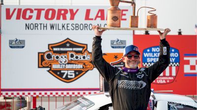 Grill Reacts After North Wilkesboro Win