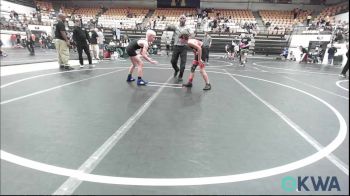 76 lbs 3rd Place - Blaze Graves, Red Ryder Wrestling Club vs Mike McFadden, CCYO