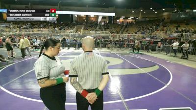 175 1A Cons. Round 2 - Ibrahim Gowon, Miami Central vs Johnathan Moder, St. John Neumann