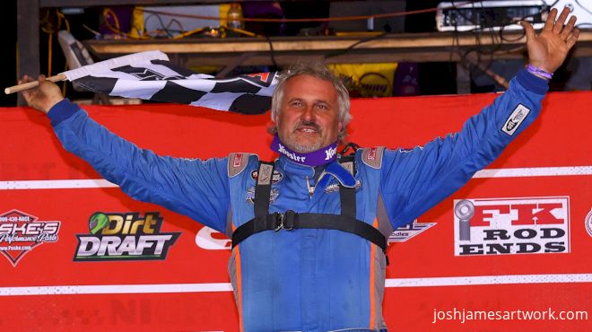 Dennis Erb Jr. Wins Castrol FloRacing Series $23,023 At Davenport Speedway