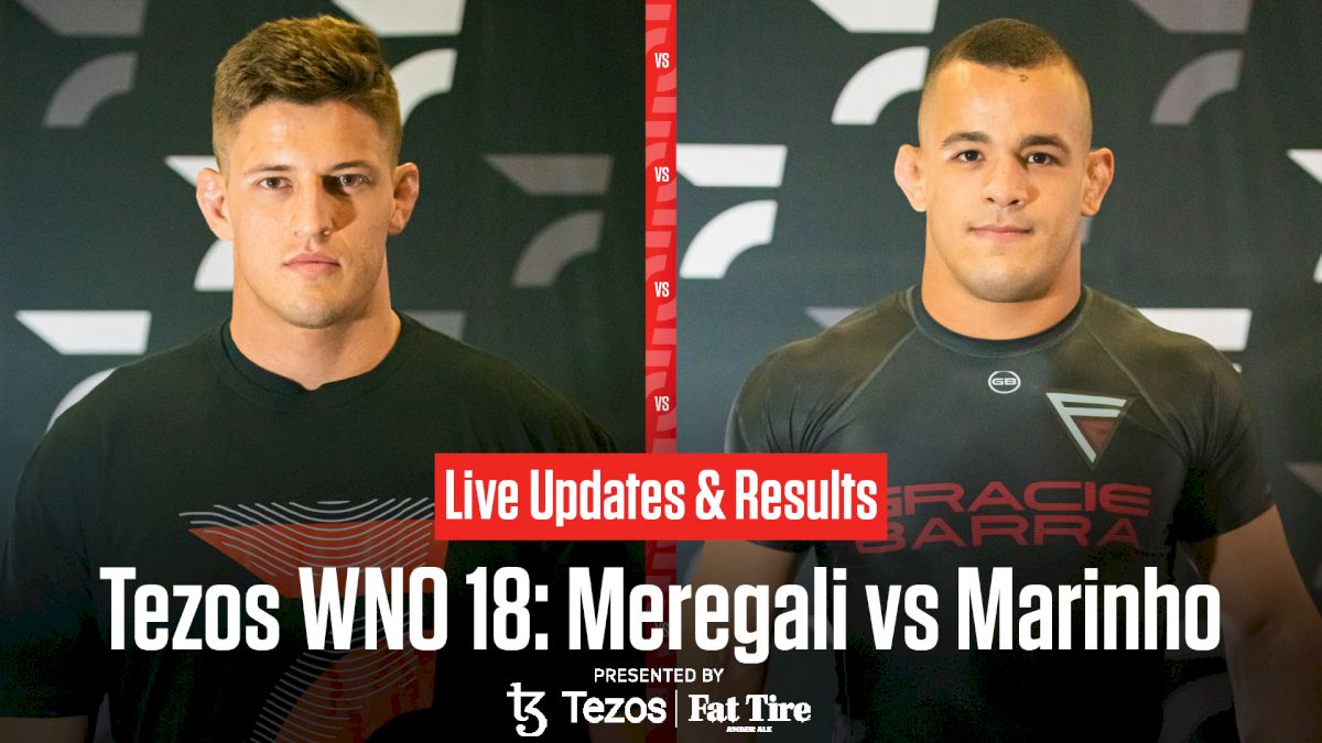 Results | Tezos WNO 18: Nicholas Meregali vs Pedro Marinho