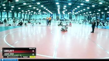 96 lbs Rd# 10- 4:00pm Saturday Final Pool - Chris Metz, Minion Green vs Avery Rios, Lions Wrestling Academy