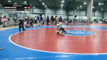 144 lbs 1 - Nicholas Arado, DARKHORSE vs Braden Walker, OTM WALTERS WRESTLING