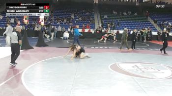 113 lbs Round Of 64 - Grayson Kirby, North Andover vs Tristin Woodbury, Keene