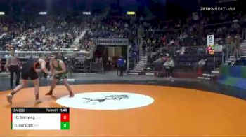 2A-220 lbs Quarterfinal - Conner Viehweg, Cokeville vs Oliver Gorsuch, Moorcroft