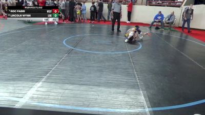 85_B lbs Consi Of 4 - Roc Fabri, West Chester East vs Lincoln Wynn, Line Mountain