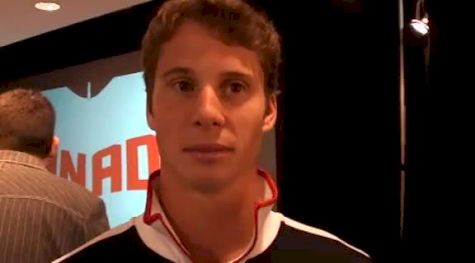 High jumper Derek Drouin talks Olympic preparation at 2012 Toronto Internationlal Games