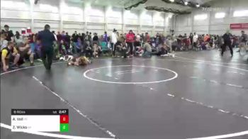 B-60 lbs Quarterfinal - Alton Vail, PA vs Zachary Wicks, NY