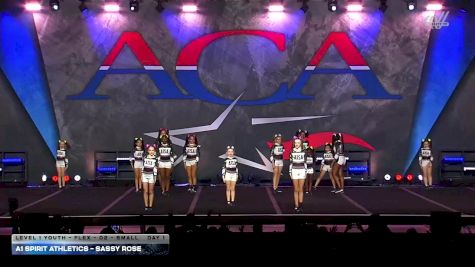 A1 Spirit Athletics - Sassy Rose [2026 L1 Youth - Flex - D2 - Small Day 1] 2026 ACA Grand Nationals