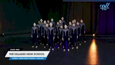 The Villages High School [2025 Junior Varsity Division II - High Kick Semis] 2025 UDA National Dance Team Championship
