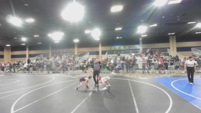 61 lbs Semifinal - Adrian Morales, So Cal Hammers vs Trenton Boisa, Warriors Of Christ