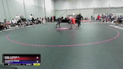 150 lbs Placement Matches (16 Team) - Karl Ludwig II, Virginia Blue vs Daishun Powe, Alabama