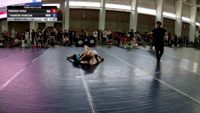 132 lbs Champ. Round 2 - Tristan Vega, Idaho vs Hunter Duncan, Washington
