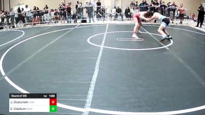 113 lbs Round Of 128 - Jordan Duszynski, Lancers WC vs Ethan Clackum, Nebraska Wr Ac