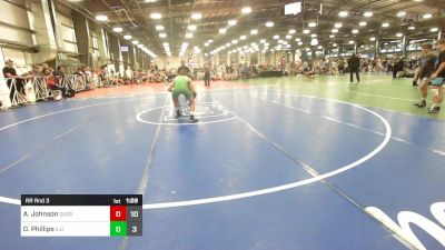 126 lbs Rr Rnd 3 - Amir Johnson, Quest School Of Wrestling vs Douglas Phillips, Illinois Cornstars - Stan