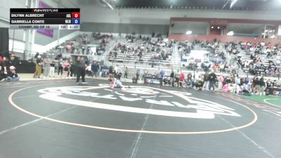 49 kg Champ. Rd Of 16 - Dilynn Albrecht, Avila Combat Laboratories vs Gabriella Conte, New Jersey