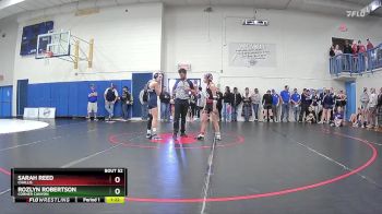 100 lbs Champ. Round 2 - Rozlyn Robertson, Corner Canyon vs Sarah Reed, Challis