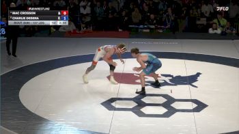 157 lbs 1st Place Match - Mac Crosson, Iowa vs Charlie DeSena, Florida