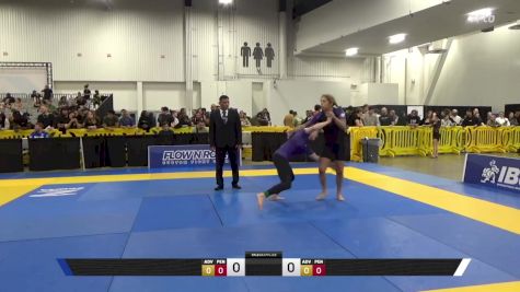 Victoria Elizabeth Pitt vs Marie Ann Choi 2025 World IBJJF Jiu-Jitsu No-Gi Championship