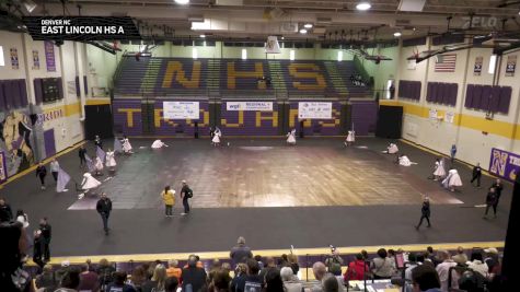 East Lincoln HS A "Denver NC" at 2026 WGI Guard Charlotte Regional+