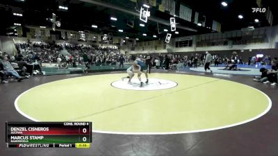 138 lbs Cons. Round 4 - Denzel Cisneros, Sultana vs Marcus Stamp, Bakersfield