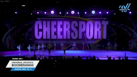 Universal Athletics - Boomerangs [2024 L1 Mini - D2 - C Day 1] 2024 CHEERSPORT National All Star Cheerleading Championship