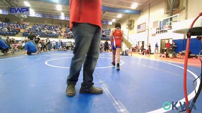 80 lbs Rr Rnd 3 - Kendra Loader, Caney Valley Wrestling vs Trinity Price, Raw Wrestling Club