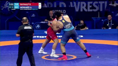 130 kg 1/8 Final - Riza Kayaalp, Turkey vs Abdellatif Mohamed Ahmed Mohamed, Egypt