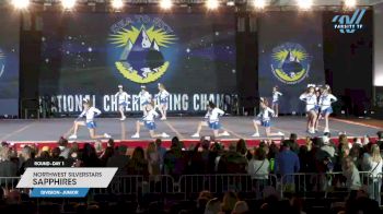 Northwest Silverstars - Sapphires [2023 L3 Junior Day 1] 2023 Sea to Sky International Cheer & Dance Championship