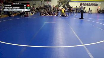 113 lbs Quarterfinal - Benjamin Anderson, Independence vs AJ Dietz, Marion