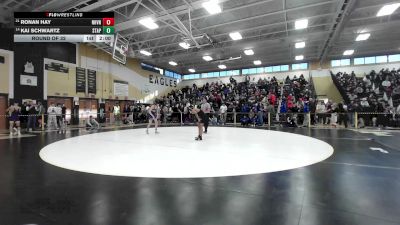 126 lbs Round Of 32 - Ronan Hay, New Haven vs Kai Schwartz, Staples