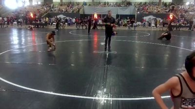 90 lbs Champ. Round 1 - Isaiah Earls, Nashville Catholic Wrestling vs Brayden Thompson, Clinton Dragon Youth Wrestling