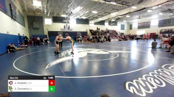 220 lbs Round Of 16 - Jaycee Haskell, Concord vs Zachary Connerty, Bishop Guertin
