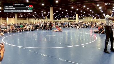 144 lbs Quarters & 3rd Wb (32 Team) - Cole Gros, BRAWL Black vs Gunner Butt, Indiana Outlaws