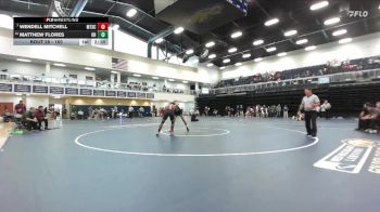 165 lbs Champ. Round 1 - Wendell Mitchell, Mt. San Antonio College vs Matthew Flores, Rio Hondo